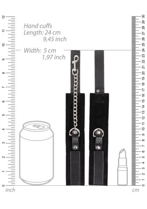 Velcro Collar With Leash And Hand Cuffs Ouch! Velcro Collar With Leash And Hand Cuffs Ouch!