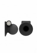 Vibrating Nipple Suckers - Black Ouch! Vibrating Nipple Suckers - Black Ouch!