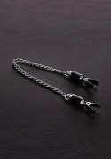 Barrel Tit Clamps with Chain (pair) Steel Barrel Tit Clamps with Chain (pair) Steel