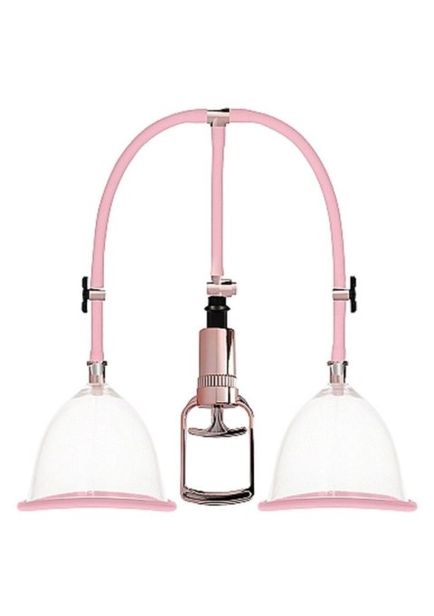 Breast Pump Set Medium - Rose Gold Pumped Breast Pump Set Medium - Rose Gold Pumped