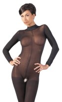 Catsuit with Lace Collar S/M NO:XQSE Catsuit with Lace Collar S/M NO:XQSE