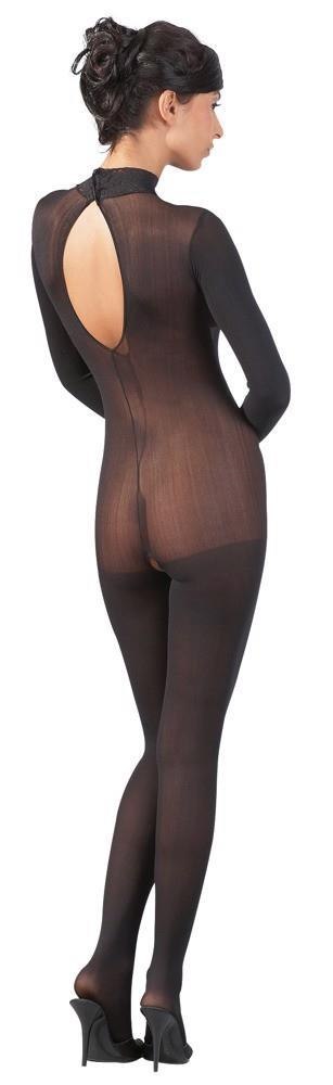 Catsuit with Lace Collar S/M NO:XQSE Catsuit with Lace Collar S/M NO:XQSE