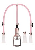 Clitoral & Nipple Pump Set Medium - Rose Gold Pumped Clitoral & Nipple Pump Set Medium - Rose Gold Pumped