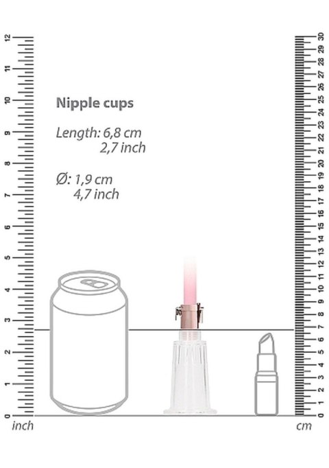 Clitoral & Nipple Pump Set Medium - Rose Gold Pumped Clitoral & Nipple Pump Set Medium - Rose Gold Pumped