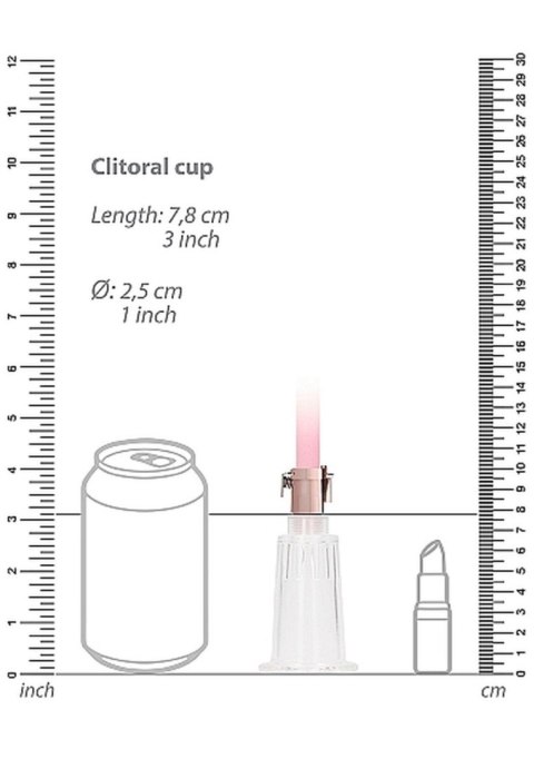 Clitoral & Nipple Pump Set Medium - Rose Gold Pumped Clitoral & Nipple Pump Set Medium - Rose Gold Pumped
