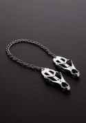 Clover Nipple Clamp with Chain Steel Clover Nipple Clamp with Chain Steel