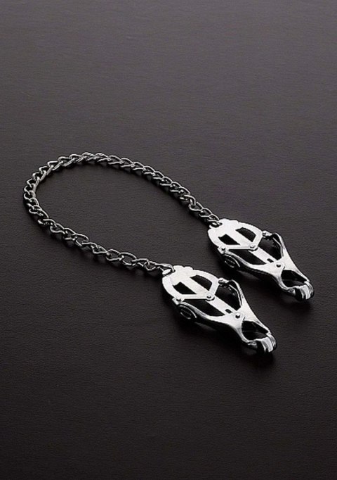Clover Nipple Clamp with Chain Steel Clover Nipple Clamp with Chain Steel