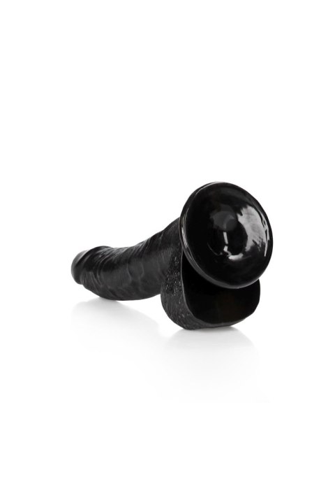 Curved Realistic Dildo Balls Suction Cup - 8""""/ 20,5 cm RealRock Curved Realistic Dildo Balls Suction Cup - 8""""/ 20,5 cm RealRock