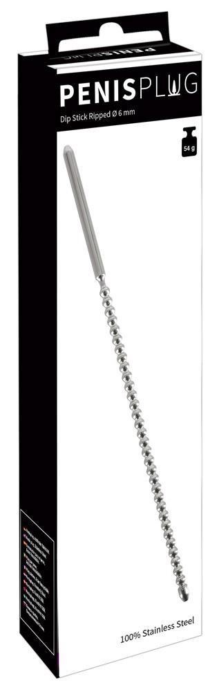 Dip Stick Ripped 6mm Penisplug Dip Stick Ripped 6mm Penisplug