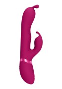 Gada - Vibrating Bunny Ear G-Spot Rabbit with Pulse Wave Shaft Vive Gada - Vibrating Bunny Ear G-Spot Rabbit with Pulse Wave Shaft Vive
