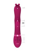 Gada - Vibrating Bunny Ear G-Spot Rabbit with Pulse Wave Shaft Vive Gada - Vibrating Bunny Ear G-Spot Rabbit with Pulse Wave Shaft Vive