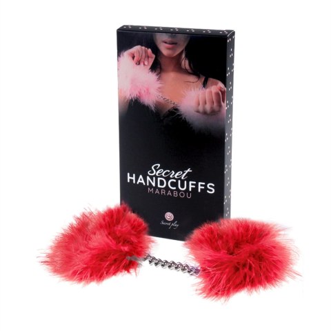 Kajdanki-Esposas Marabu Rojo Secret Play Kajdanki-Esposas Marabu Rojo Secret Play