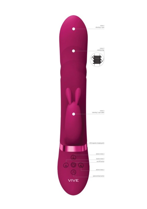 Nari - Vibrating and Rotating Beads, G-Spot Rabbit Vive Nari - Vibrating and Rotating Beads, G-Spot Rabbit Vive
