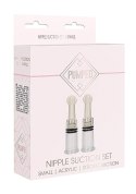 Nipple Suction Set Small - Transparent Pumped Nipple Suction Set Small - Transparent Pumped