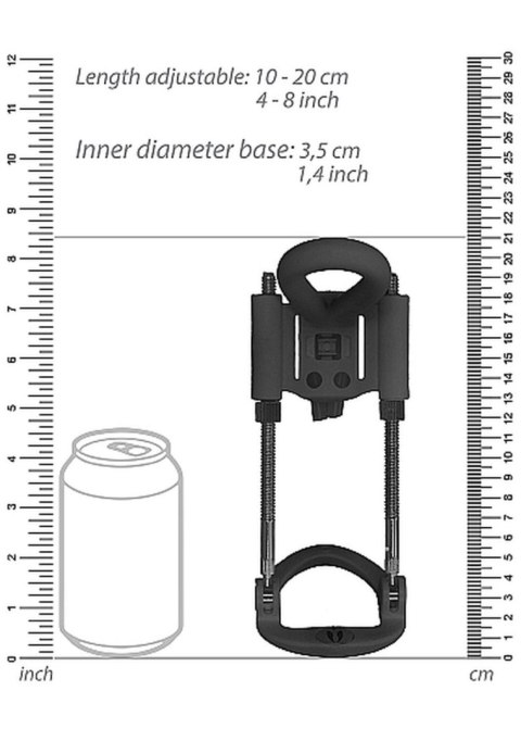Penis Extender - Black Pumped Penis Extender - Black Pumped