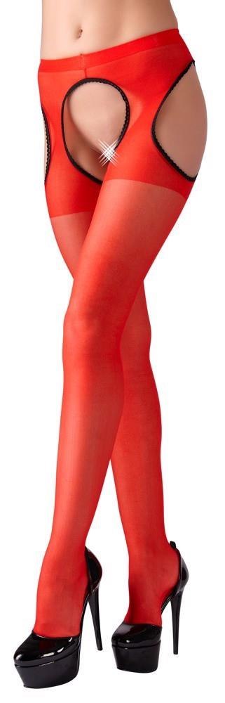 Sex Tights red S/M Cottelli LEGWEAR Sex Tights red S/M Cottelli LEGWEAR