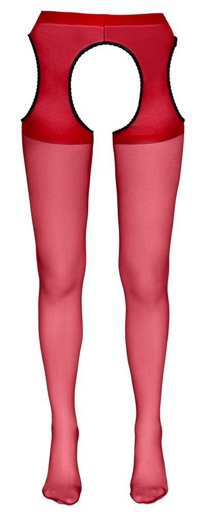 Sex Tights red S/M Cottelli LEGWEAR Sex Tights red S/M Cottelli LEGWEAR