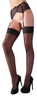 Stockings black 2 Cottelli LEGWEAR Stockings black 2 Cottelli LEGWEAR