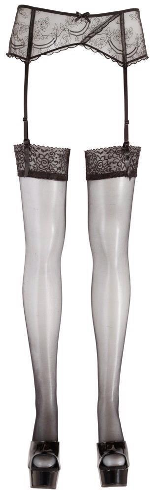 Stockings black 2 Cottelli LEGWEAR Stockings black 2 Cottelli LEGWEAR