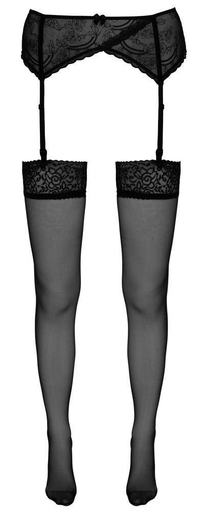 Stockings black 2 Cottelli LEGWEAR Stockings black 2 Cottelli LEGWEAR