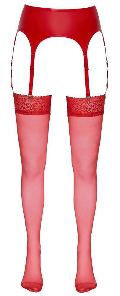 Stockings red 2 Cottelli LEGWEAR Stockings red 2 Cottelli LEGWEAR