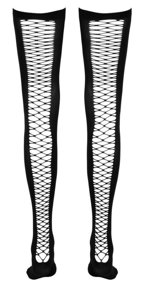Thigh-high Net Stockings M/L Cottelli LEGWEAR Thigh-high Net Stockings M/L Cottelli LEGWEAR