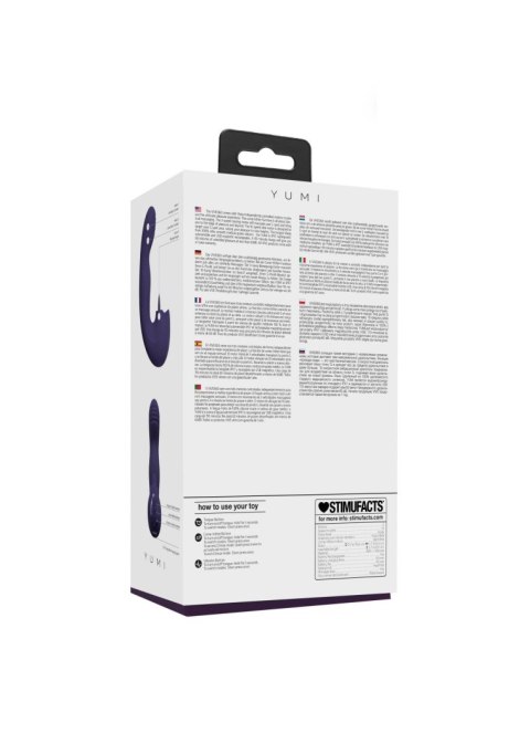 VIVE - Yumi - Rechargeable Triple Motor - G-Spot Finger Motion Vibrator and Flickering Tongue Stimul Vive VIVE - Yumi - Rechargeable Triple Motor - G-Spot Finger Motion Vibrator and Flickering Tongue Stimul Vive