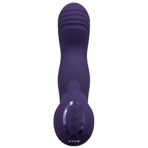 VIVE - Yumi - Rechargeable Triple Motor - G-Spot Finger Motion Vibrator and Flickering Tongue Stimul Vive VIVE - Yumi - Rechargeable Triple Motor - G-Spot Finger Motion Vibrator and Flickering Tongue Stimul Vive