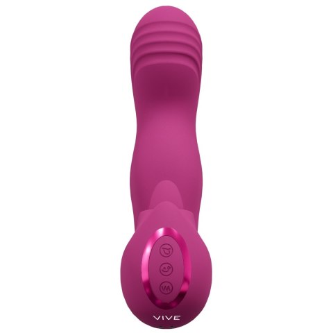 VIVE - Yumi - Rechargeable Triple Motor - G-Spot Finger Motion Vibrator and Flickering Tongue Stimulator Vive VIVE - Yumi - Rechargeable Triple Motor - G-Spot Finger Motion Vibrator and Flickering Tongue Stimulator Vive