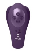 Yoko - Triple Action Vibrator Dual Prongs with Clitoral Pulse Wave Vive Yoko - Triple Action Vibrator Dual Prongs with Clitoral Pulse Wave Vive