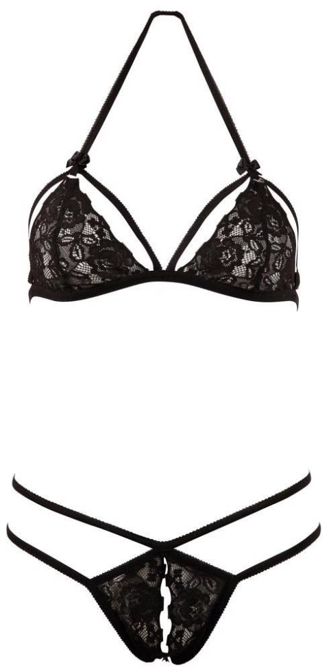 Lace Set black L Cottelli LINGERIE Lace Set black L Cottelli LINGERIE