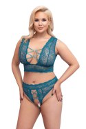 Bra Set teal 2XL Cottelli CURVES Bra Set teal 2XL Cottelli CURVES