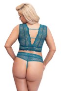 Bra Set teal 2XL Cottelli CURVES Bra Set teal 2XL Cottelli CURVES
