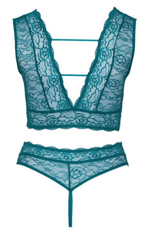 Bra Set teal 2XL Cottelli CURVES Bra Set teal 2XL Cottelli CURVES
