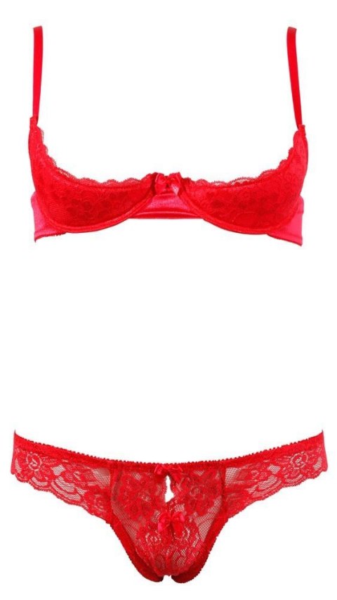 Half-cup Bra Set 85B/L Cottelli LINGERIE Half-cup Bra Set 85B/L Cottelli LINGERIE