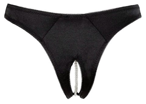 G-String Pearls black L Cottelli LINGERIE G-String Pearls black L Cottelli LINGERIE