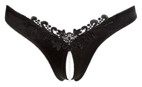 G-String Pearls black XL Cottelli LINGERIE G-String Pearls black XL Cottelli LINGERIE