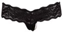 String pearls black L Cottelli LINGERIE String pearls black L Cottelli LINGERIE