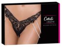 String with Pearl Chains M/L Cottelli LINGERIE String with Pearl Chains M/L Cottelli LINGERIE