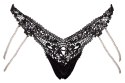String with Pearl Chains M/L Cottelli LINGERIE String with Pearl Chains M/L Cottelli LINGERIE