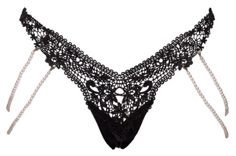 String with Pearl Chains M/L Cottelli LINGERIE String with Pearl Chains M/L Cottelli LINGERIE