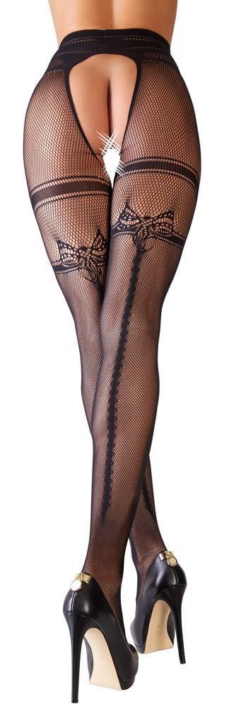 Crotchless Tights L/XL Cottelli LEGWEAR Crotchless Tights L/XL Cottelli LEGWEAR