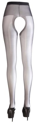 Crotchless Tights black 4 Cottelli LEGWEAR Crotchless Tights black 4 Cottelli LEGWEAR