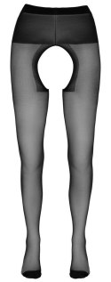 Crotchless Tights black 4 Cottelli LEGWEAR Crotchless Tights black 4 Cottelli LEGWEAR