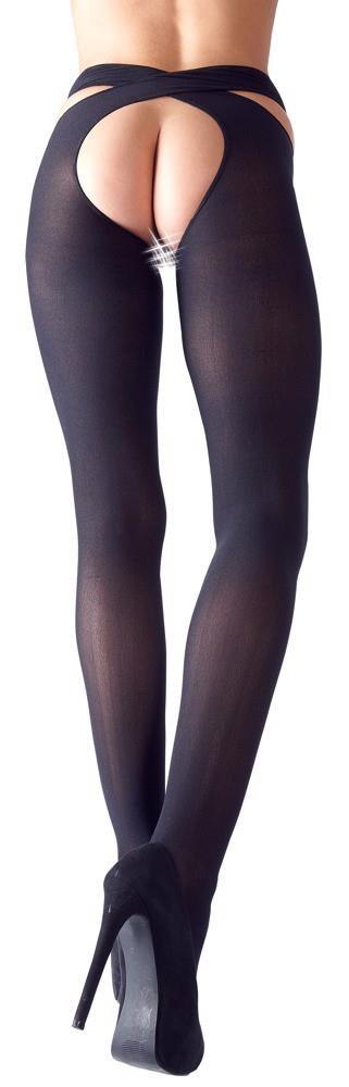 Stockings black S/M Cottelli LEGWEAR Stockings black S/M Cottelli LEGWEAR