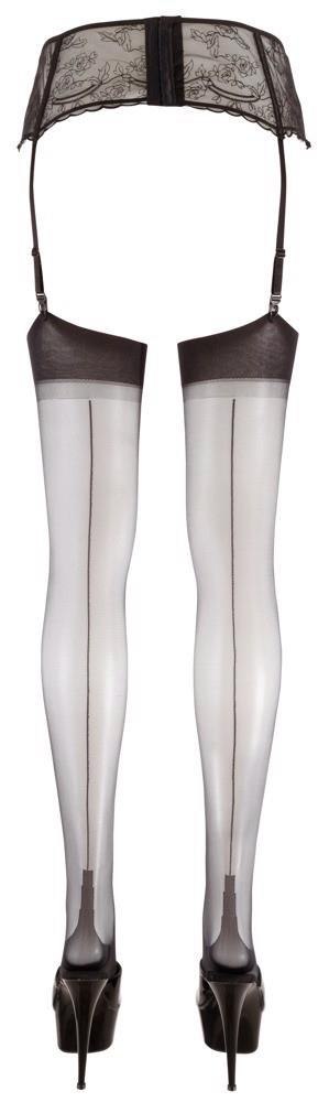 Stockings with seam black 4 Cottelli LEGWEAR Stockings with seam black 4 Cottelli LEGWEAR