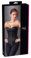 Corsage Black XXL Cottelli PARTY Corsage Black XXL Cottelli PARTY